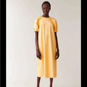 COS puff sleeve dress